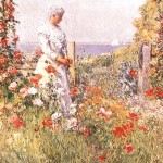 Celia Thaxter in Her Garden